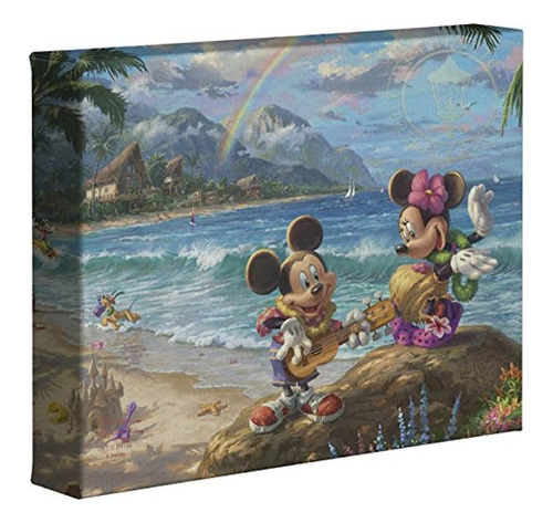 Thomas Kinkade  Lienzo Decoración 8'' X 10''lona