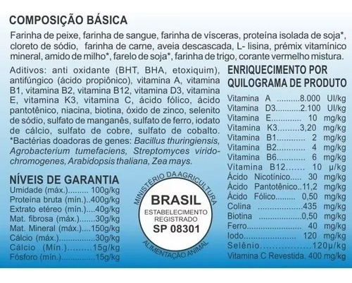 Alimento Ração Saudável Pare Peixes Beta Bits 1o Gramas Pet