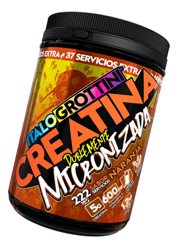 Creatina Monohidrato Micronizada - 222 Servicios - 1.2 Kg 