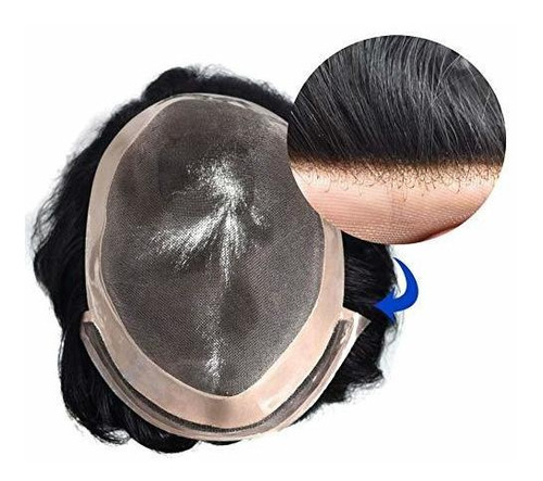 Cabello Postizo - Singa Hair Mens Toupee Replacement Natural