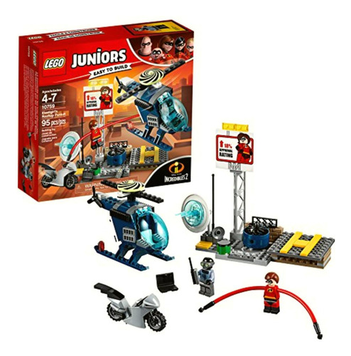 Lego Juniors - Persecución De Elastigirl - Set 10759