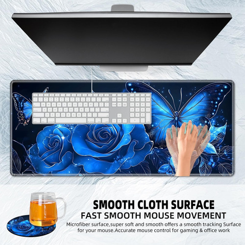 Tudguiloae Long Gaming Mouse Pad Con Llaves De Ratón De Cost