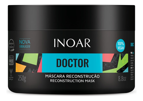 Inoar Doctor Mascara Tratamiento Reconstructivo Daños 250g 