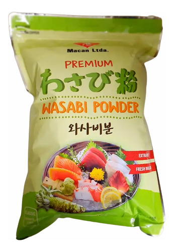 Pack X 3 Kg De Wasabi En Polvo Para Sushi