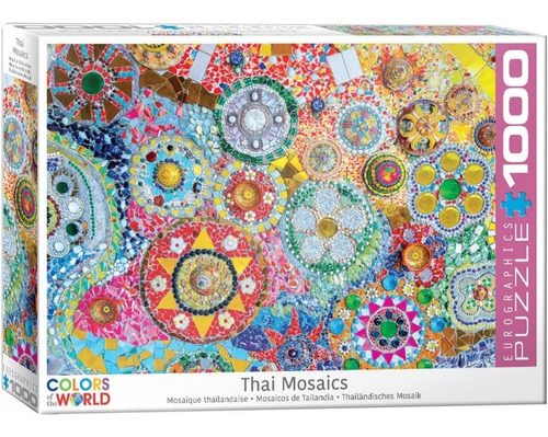 Puzzle 1000 Piezas Thailand Mosaic - Eurographics  