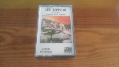 Led Zeppelin  Recintos De Lo Sagrado  Cassette 