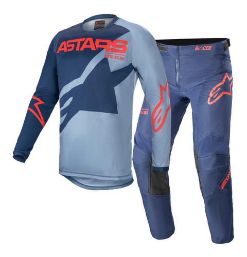 Conjunto Motocross Niño Alpinestars Mx  -  Racer Braap 21