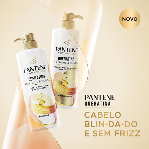 Shampoo Pantene Queratina 510ml
