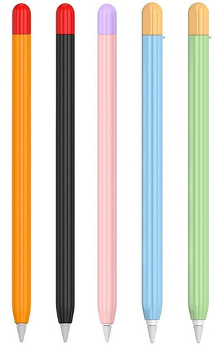 Protector Funda Silicona Para Apple Pencil 2  - Colores