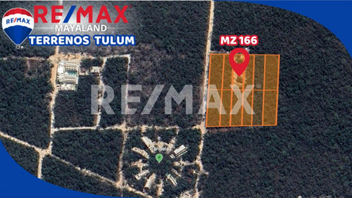 En Venta Terreno De 945 M2 En Esquina En Región 15 De Tulum