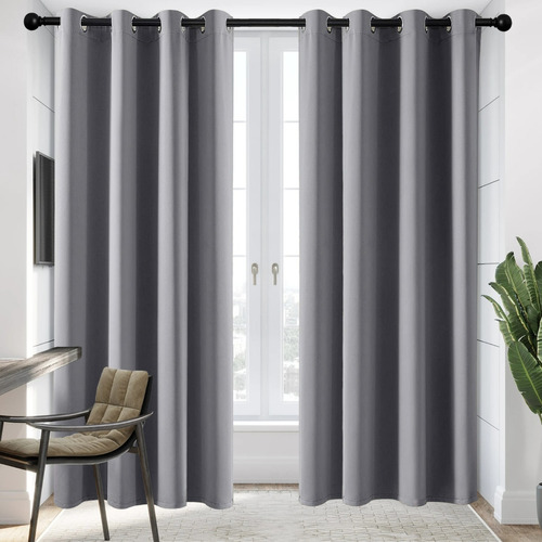 Cortinas Blackout Ventana 132cm Ancho X 214cm De Altura 1pz