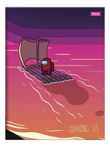 comprar Caderno Foroni Universitário Among Brochura 200x275mm 80fls