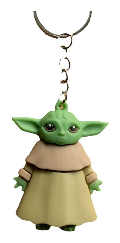 Imagen 1 de 1 de Llaveros Baby Joda Star Wars