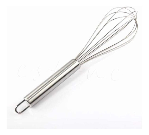 Batidor De Mano Acero Inox 20cm  Cocina Reposteria 