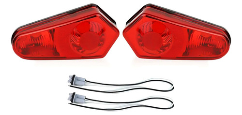 Carcasa De Luz Trasera Led Atv, Enchufes Para Lentes Polaris