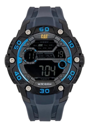 Reloj Caterpillar Hombre 1 D Digital Sumergible Chrono Time