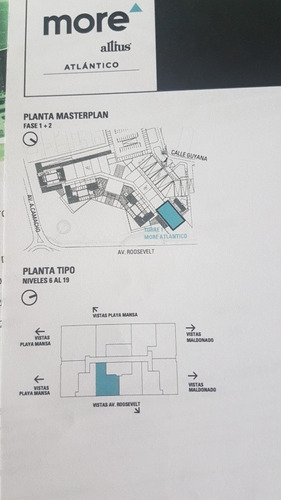Apto 1 Dormitorio More Atlántico Pde