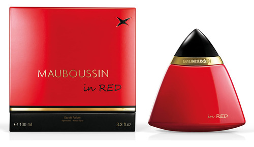 Mauboussin - En Rojo 3.4fl Oz (3.3 Onzas Lquidas) - Eau De