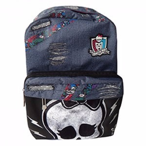 Mochila Monster High De Espalda - Giro Didáctico T. Oficial