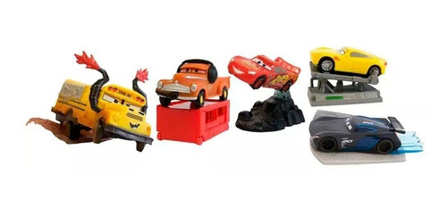 Cars 3 Disney Set De Figuras Coleccionables Edición Especial (Usado)