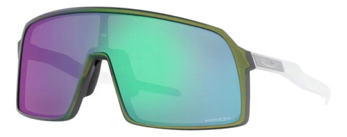 Óculos Oakley Sutro Matte Silver Green Colorshift Prizm Jade