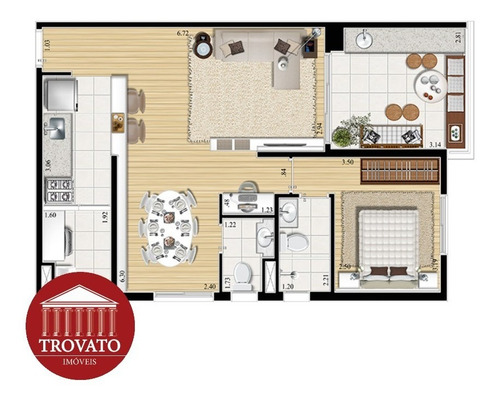 Imagem 22 de 23 de Excelente Localuzacaoportunidade Apartamento Pronto, Novo, À Venda Na Aclimação De 67m², 2 Dormitórios,1 Suíte, 2 Vagas, Lazer Completo - Ap01845 - 70084926