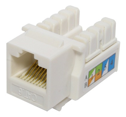 Conector Jack Keystone Xcase Utp Cat6 Hembra Rj-45 1 Pieza