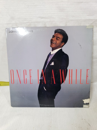 Johnny Mathis Once In A While Disco Lp Vinilo Acetato