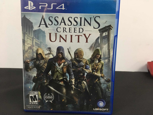 Assassins Creed Unity Ps4 Fisico Usado
