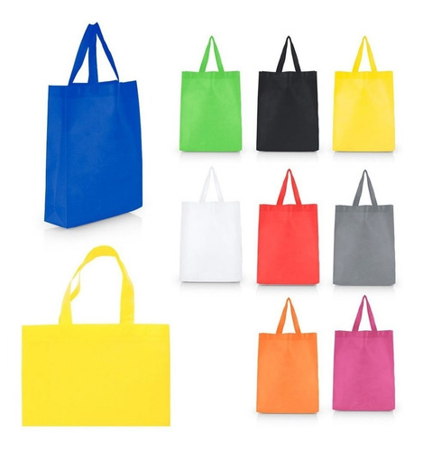Bolsa Para Su Negocio , Ecológica En Tela - Biodegradable