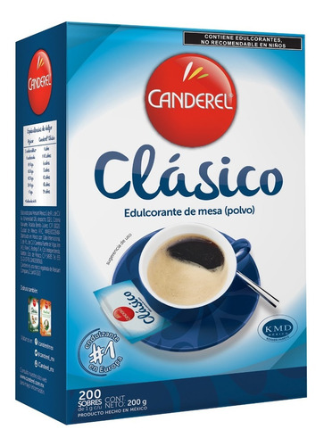 Canderel, Edulcorante De Mesa, Sustituto De Azúcar, 200 Gr.