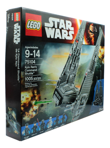 Lego Star Wars Kylo Ren's Command Shuttle #75104 1005 Pz