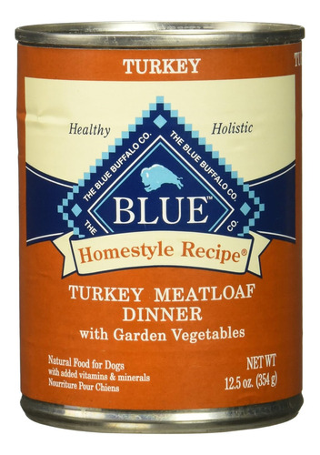 Blue Buffalo Turkey Meatloaf Dog Food 354g