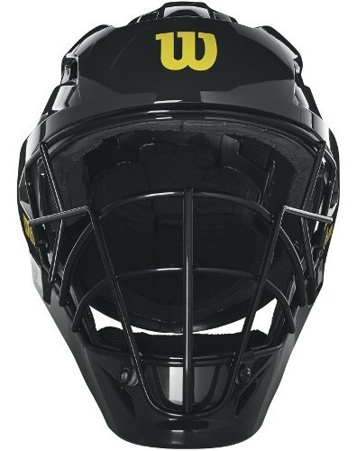 Careta Con Casco Para Umpire Wilson Pro Stock Wta5801bl 