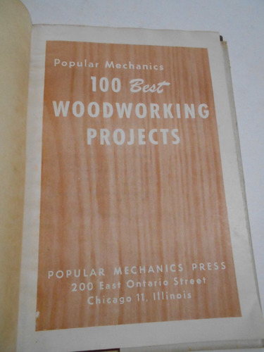 100 Best Woodworking Projects (Usado)