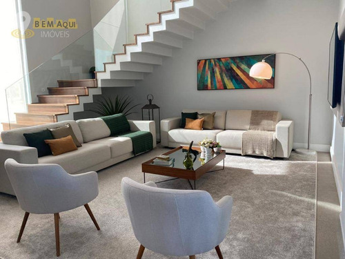 Imagem 4 de 30 de Casa Com 4 Suítes À Venda, 370 M² Por R$ 1.990.000 - Residencial Central Parque - Salto/sp - Ca1319