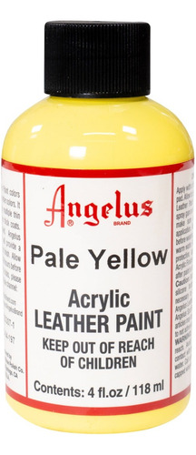 Pintura Acrílica Angelus 4 Oz ( 1 Pieza ) Color Pale yellow