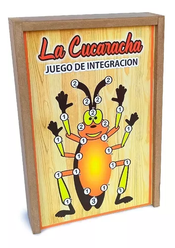 Juego De Mesa La Cucaracha Integración Para Toda La Familia