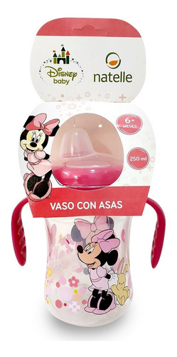 Imagen 4 de 8 de Set Vaso + Plato Para Comer Bebé Disney Mickey Minnie 6m+