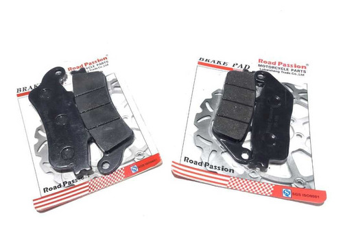 Pastillas De Freno Delantero Y Trasero Honda Silverwing 600