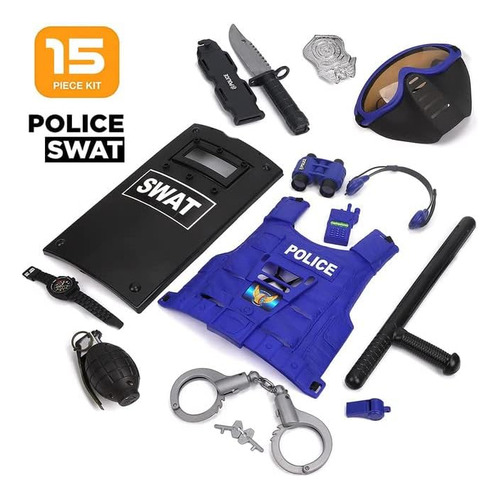 El Mejor Kit De Juguetes De Rol Policial Todo En Uno Para Ni