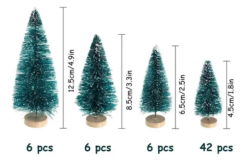Para Árboles Pequeños De Sisal, Nieve, Escarcha, Pino De