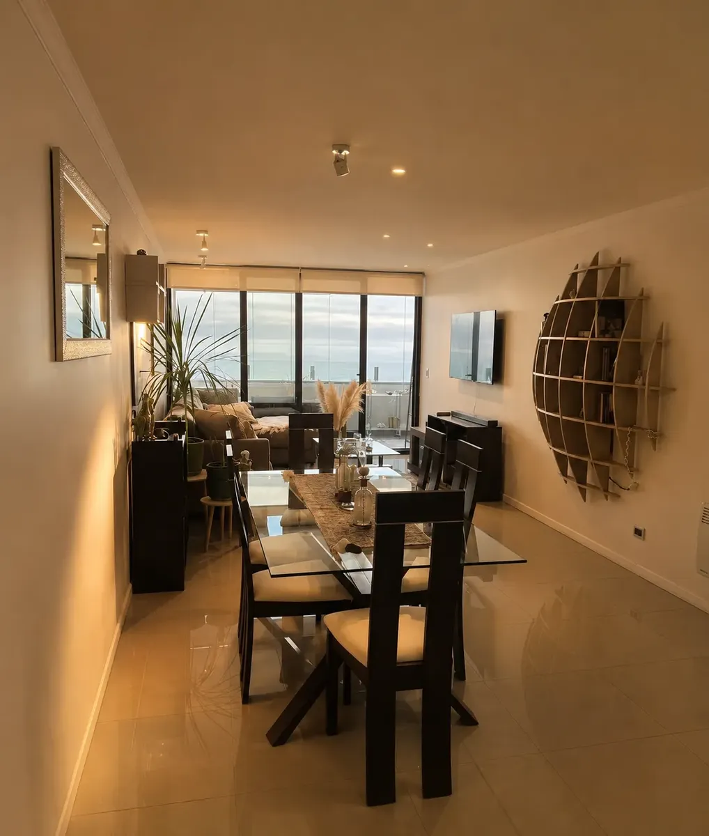 Imagen 3 de 11 de Arriendo Departamento Frente Al Mar