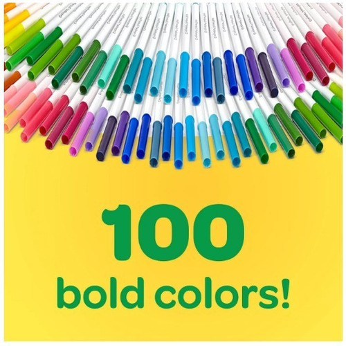 Imagen 5 de 7 de Crayola Super Tips 100 / Entrega Inmediata