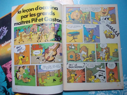 Pif Gadget (francesa) Ed.402. 322. 338 (kit De 3) Un Ocarina (Usado)