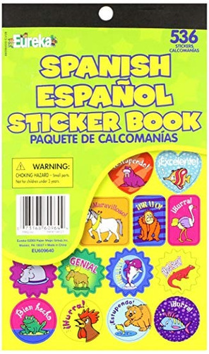 Eureka Español Libro De Pegatinas