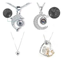 Comprar Collar A Eleccion  4 Modelos .- Te Amo En 100 Idiomas