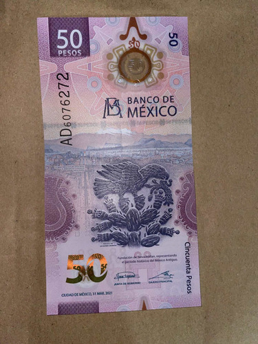 Serie $50 Pesos Mexicanos, Serie Ad 6076272