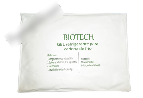Imagen 2 de 3 de Gel Bolsa Refrigerante Heladerita Conservadora Medicamentos