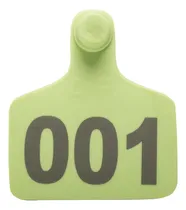 Comprar 50 Caravanas Grandes Con Numero Impresion Laser Bovinos